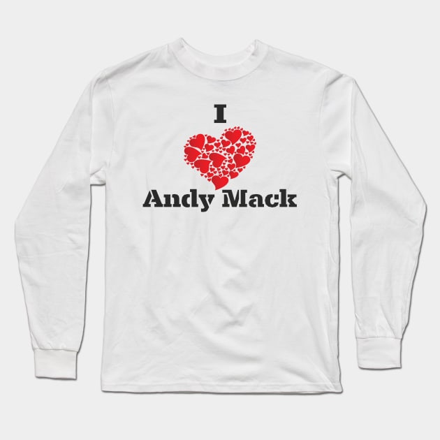 I Love Andy Mack Long Sleeve T-Shirt by 901wrestling